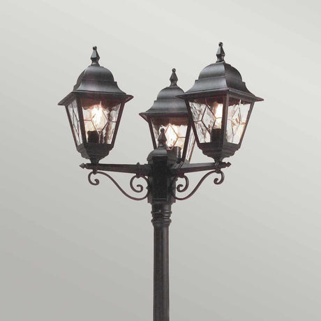 Elstead Norfolk 3 Light Lamp Post