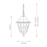 Elstead Norfolk 1 Light Chain Lantern