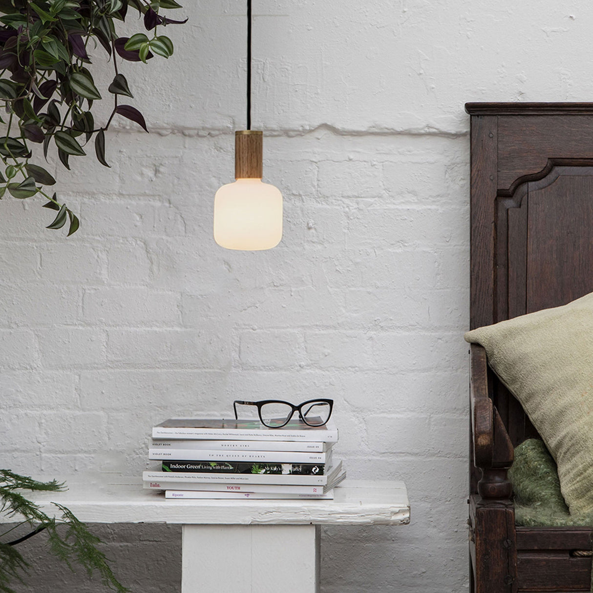Tala Oblo Pendant Set Walnut