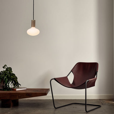Tala Oval Pendant Set Walnut