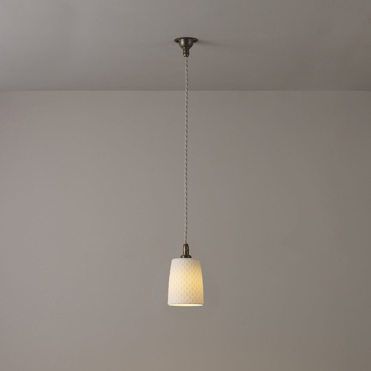 Original BTC Antique Brass Oxford Pendant –  from Amos Lighting + Home