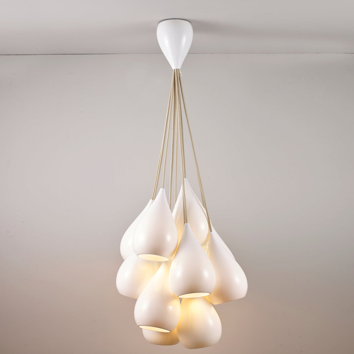 Original BTC Drop One Grouping of Eleven Pendants –  from Amos Lighting + Home