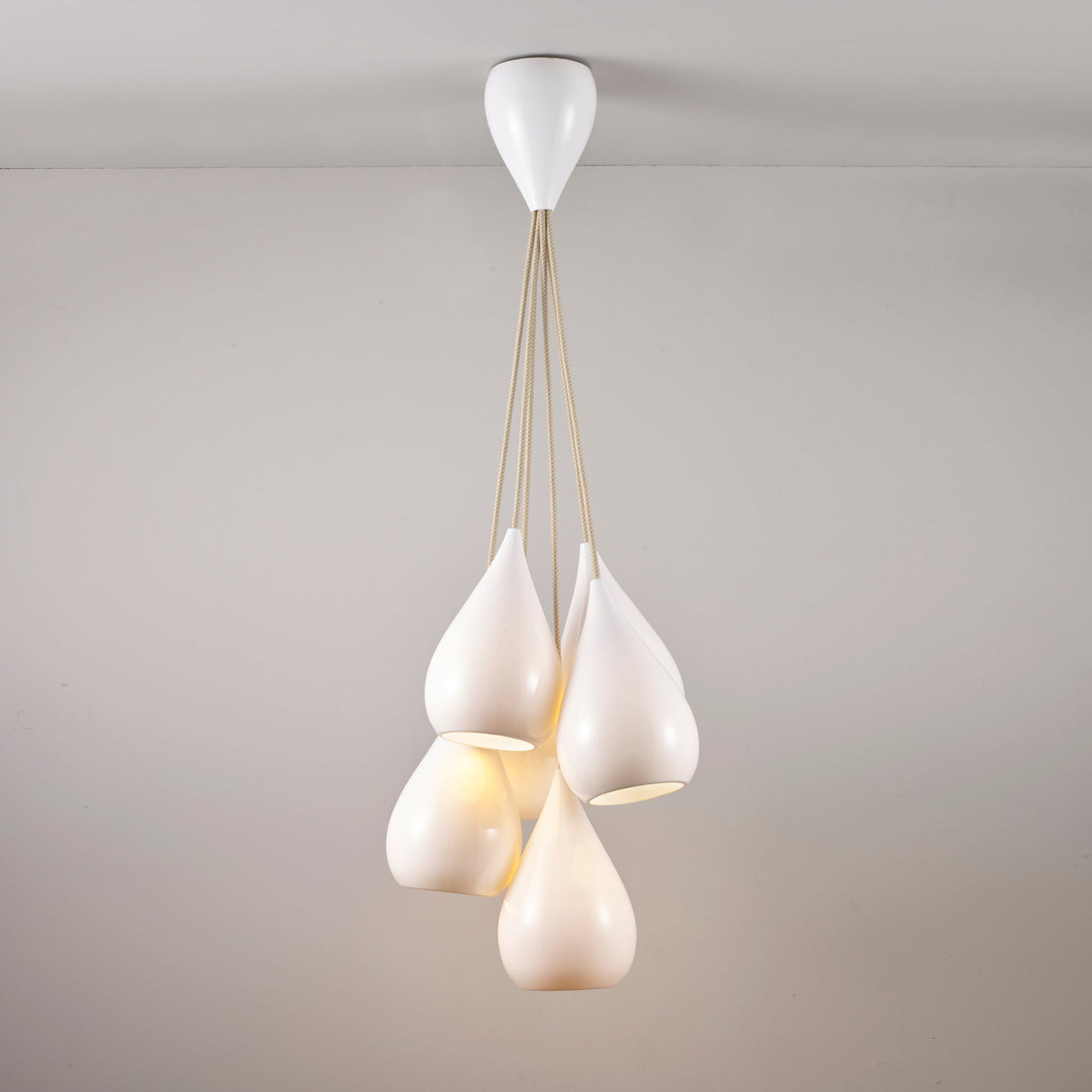 Original BTC Drop One Grouping of Six Pendants –  from Amos Lighting + Home