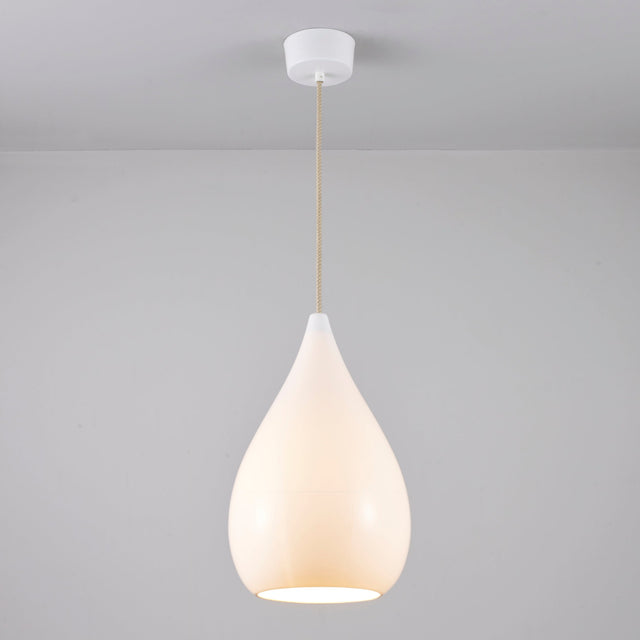 Original BTC Drop One Large Pendant, Natural Gloss –  from Amos Lighting + Home