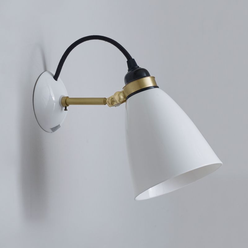 Original BTC Hector 30 Wall Light, Black Cable, Un-Switched – Amos