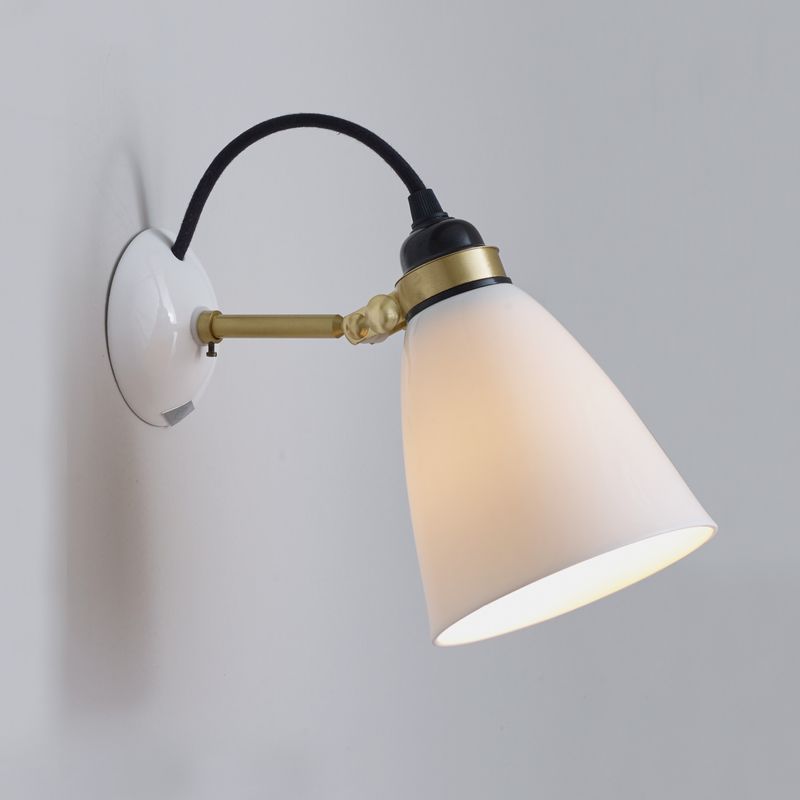 Original BTC Hector 30 Wall Light, Black Cable, Un-Switched – Amos