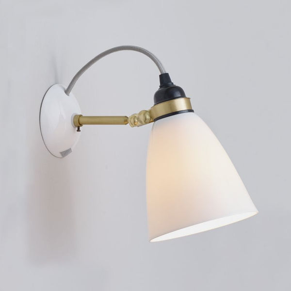 Original BTC Hector 30 Wall Light, Grey Cable, Un-Switched – Amos