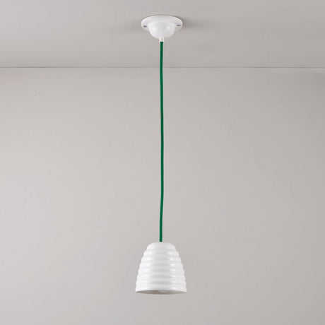 Original BTC Hector Bibendum Size 1 Pendant, Green Flex –  from Amos Lighting + Home