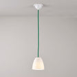 Original BTC Hector Bibendum Size 1 Pendant, Green Flex –  from Amos Lighting + Home