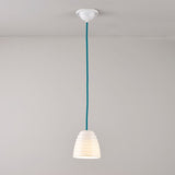 Original BTC Hector Bibendum Size 1 Pendant, Turquoise Flex –  from Amos Lighting + Home