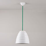 Original BTC Hector Bibendum Size 3 Pendant, Green Flex –  from Amos Lighting + Home