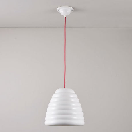 Original BTC Hector Bibendum Size 3 Pendant, Red Flex –  from Amos Lighting + Home