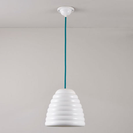 Original BTC Hector Bibendum Size 3 Pendant, Turquoise Flex –  from Amos Lighting + Home