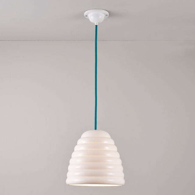 Original BTC Hector Bibendum Size 3 Pendant, Turquoise Flex –  from Amos Lighting + Home