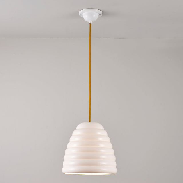 Original BTC Hector Bibendum Size 3 Pendant, Yellow Flex –  from Amos Lighting + Home