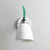 Original BTC Hector Bibendum Wall Light Switched, Green Flex –  from Amos Lighting + Home