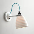 Original BTC Hector Bibendum Wall Light Switched, Turquoise Flex –  from Amos Lighting + Home