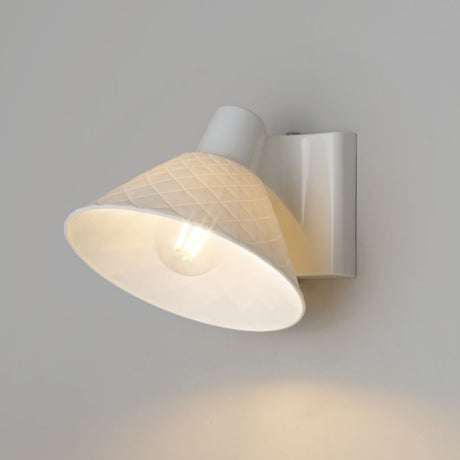 Original BTC Oxford 2 Bone China Pitched Wall Light –  from Amos Lighting + Home