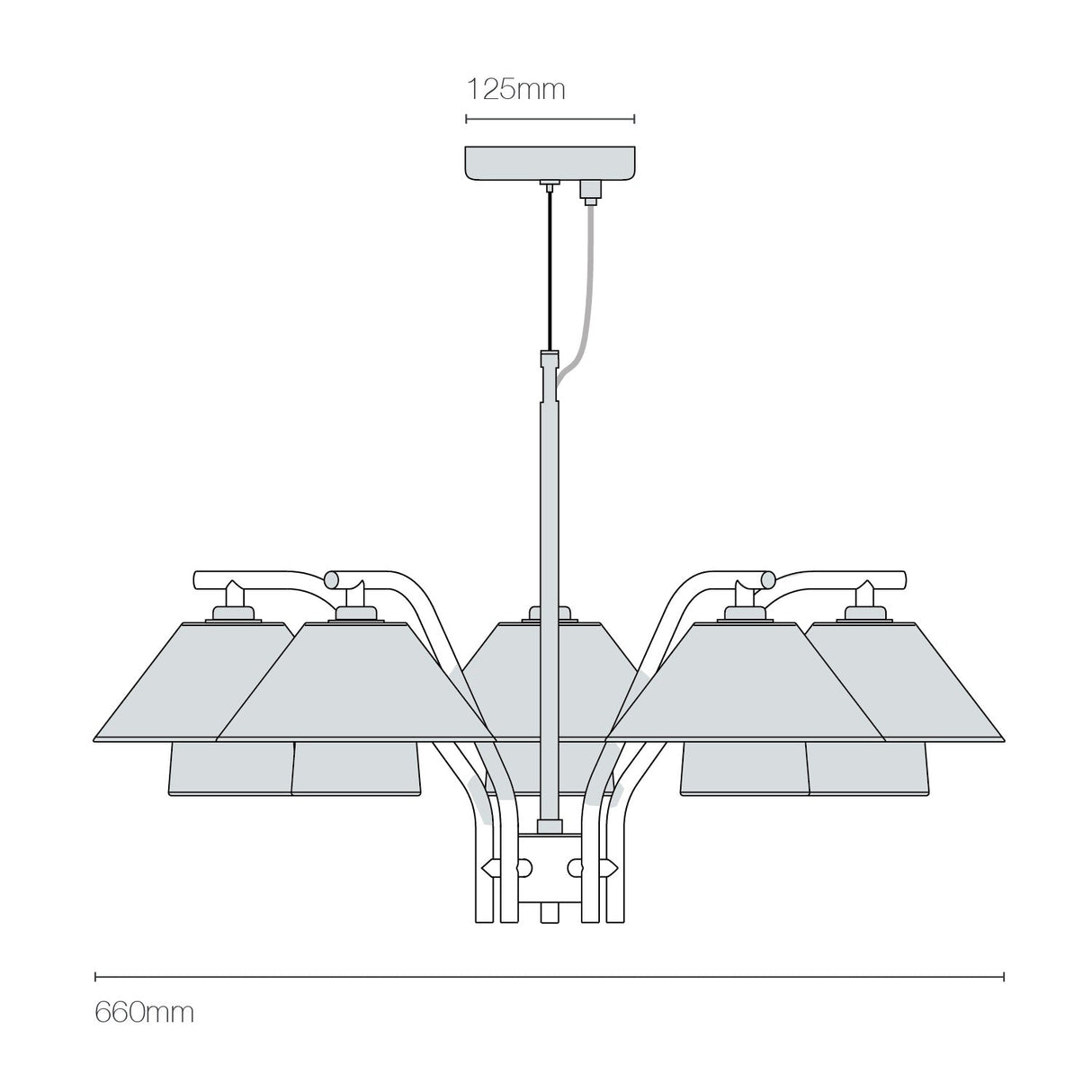 Original BTC Oxford Double Chandelier –  from Amos Lighting + Home