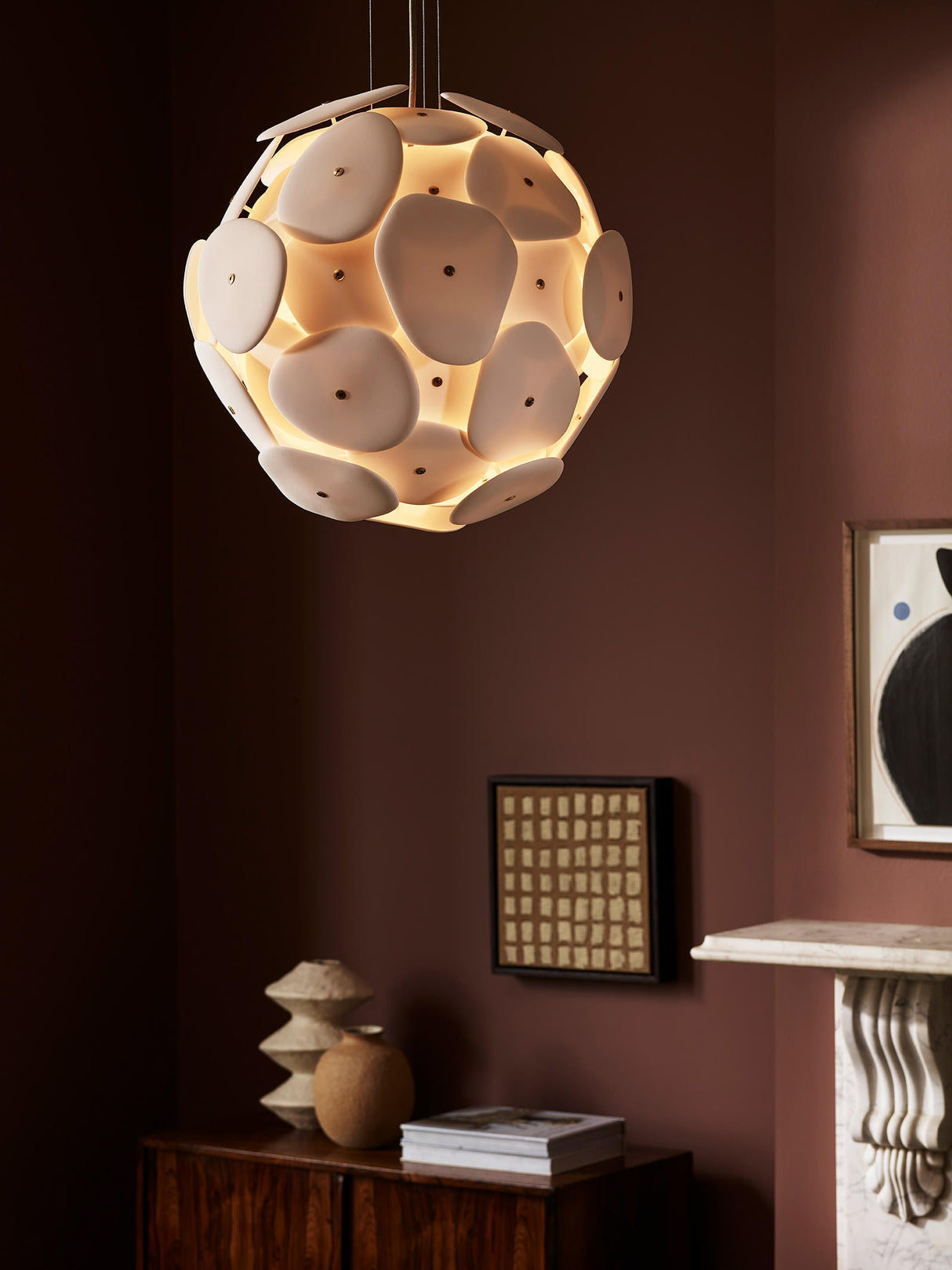 Original BTC Pebble Pendant Chandelier –  from Amos Lighting + Home