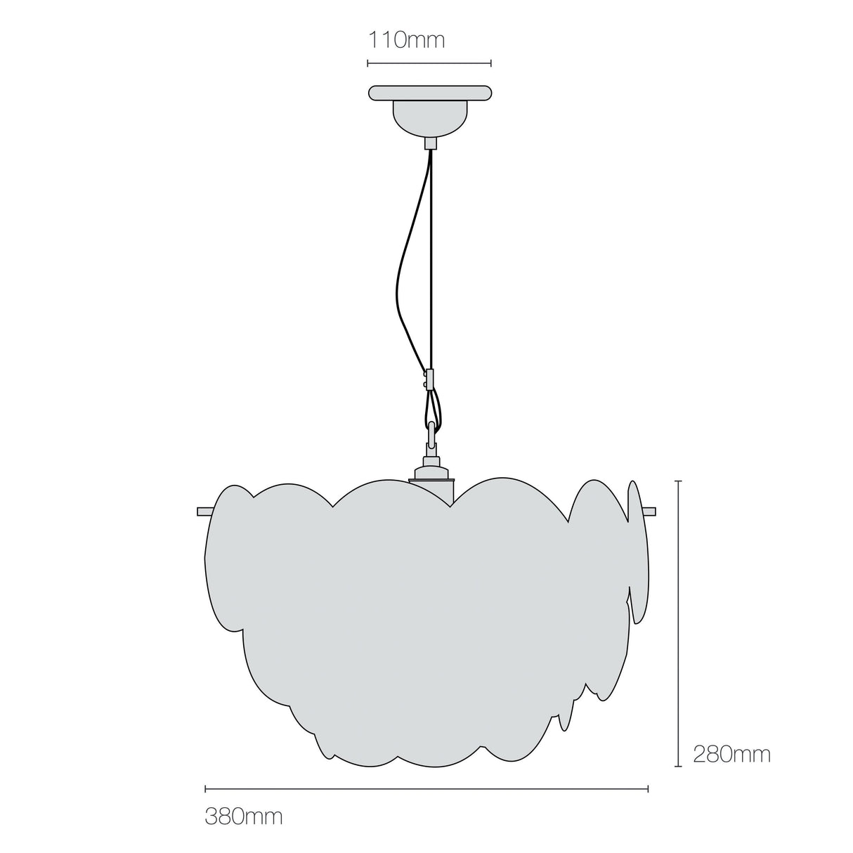 Original BTC Pembridge Size 1 Chandelier –  from Amos Lighting + Home