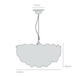 Original BTC Pembridge Size 2 Pendant Chandelier –  from Amos Lighting + Home