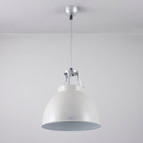 Original BTC Titan Size 1 Pendant Grey with White Interior –  from Amos Lighting + Home