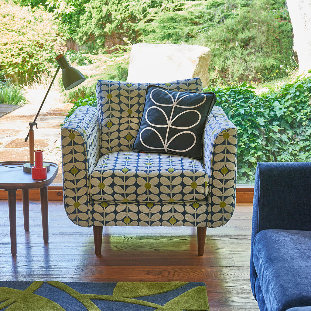 Orla Kiely Linden Pattern Armchair from Amos Lighting + Home