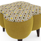 Orla Kiely Daisy Footstool Large from Amos Lighting + Home