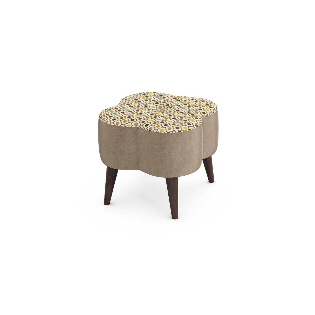 Orla Kiely Daisy Footstool Small from Amos Lighting + Home