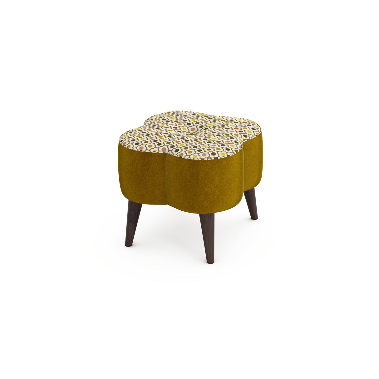 Orla Kiely Daisy Footstool Small from Amos Lighting + Home