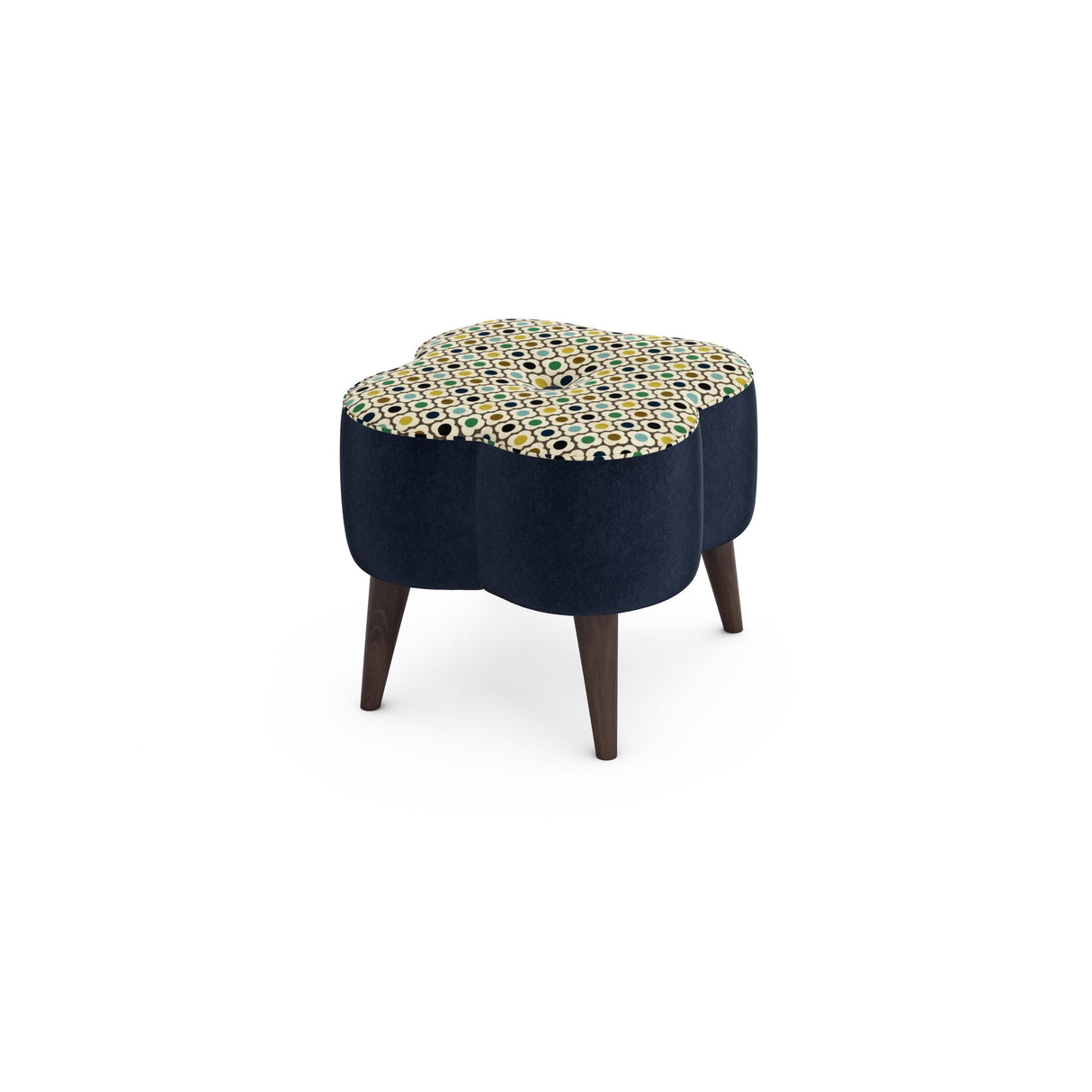 Orla Kiely Daisy Footstool Small from Amos Lighting + Home