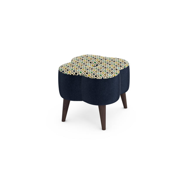 Orla Kiely Daisy Footstool Small from Amos Lighting + Home