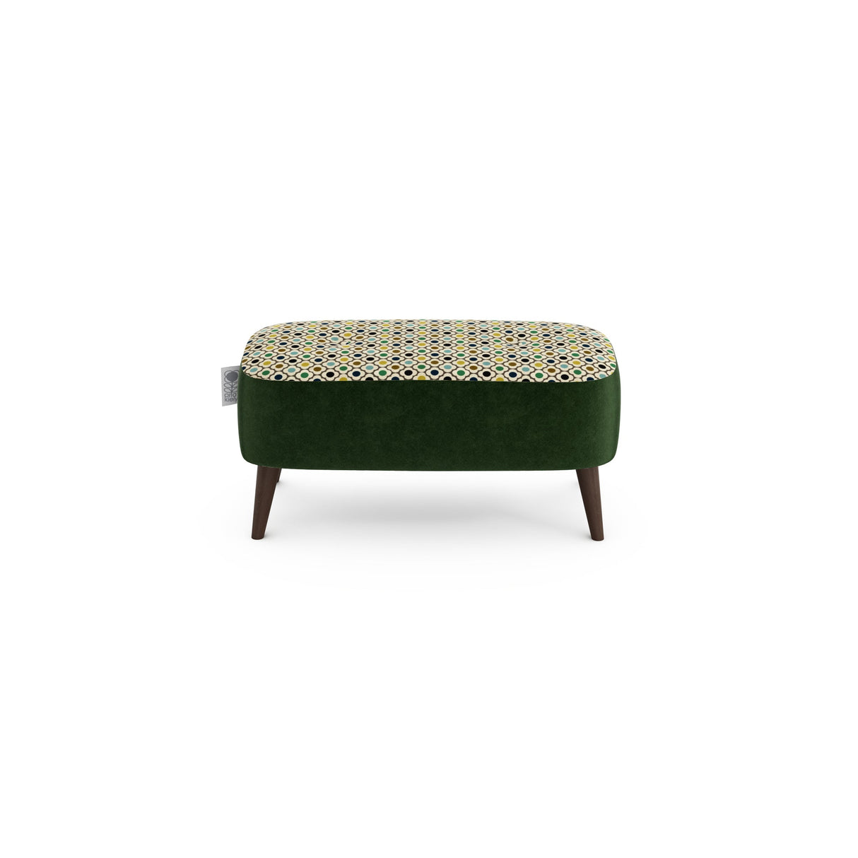 Orla Kiely Donegal Small Footstool from Amos Lighting + Home