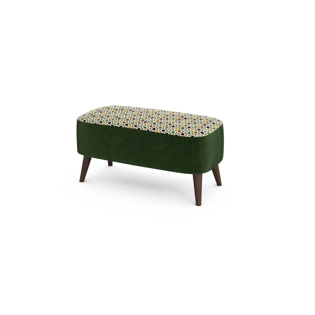 Orla Kiely Donegal Small Footstool from Amos Lighting + Home