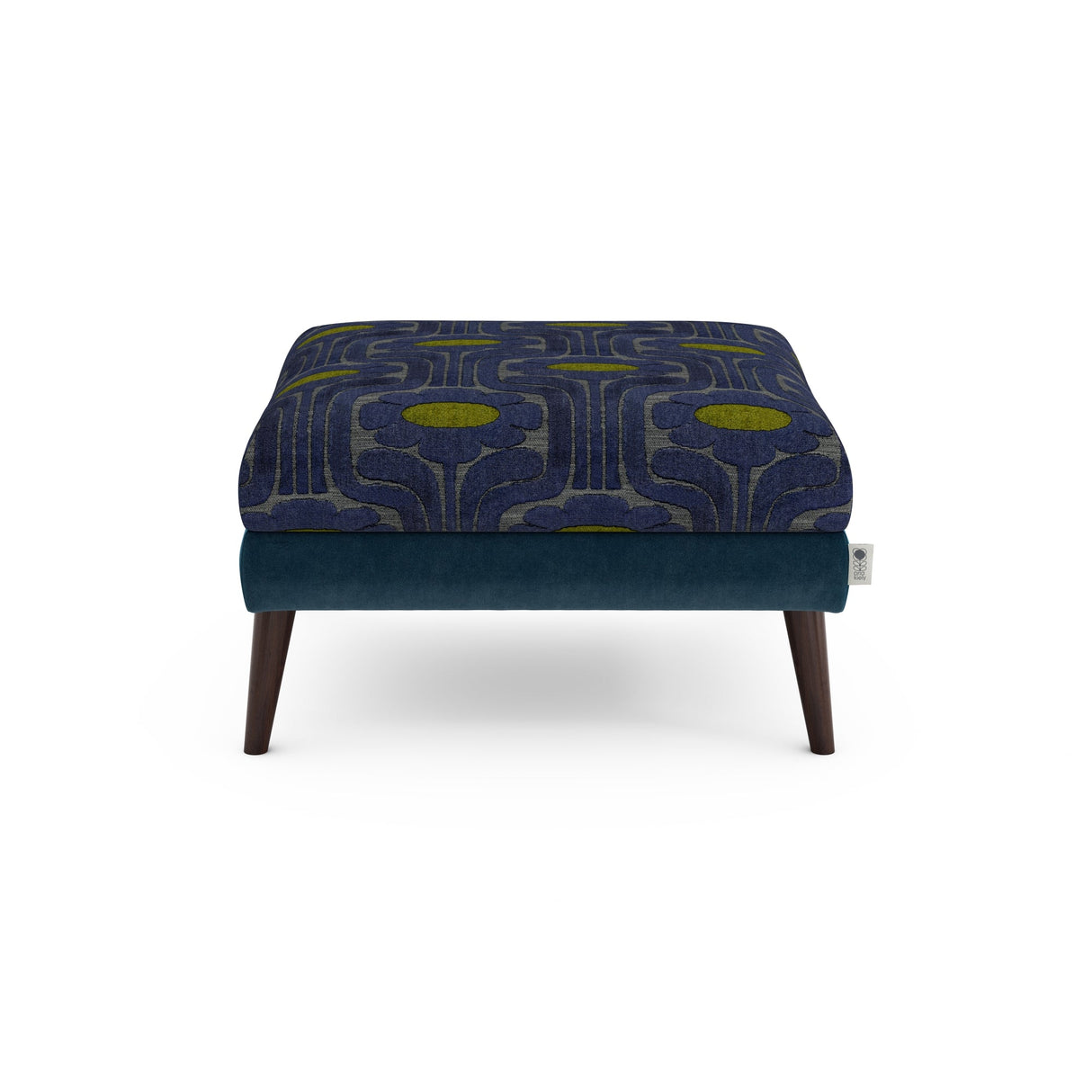 Orla Kiely Flynn Footstool from Amos Lighting + Home