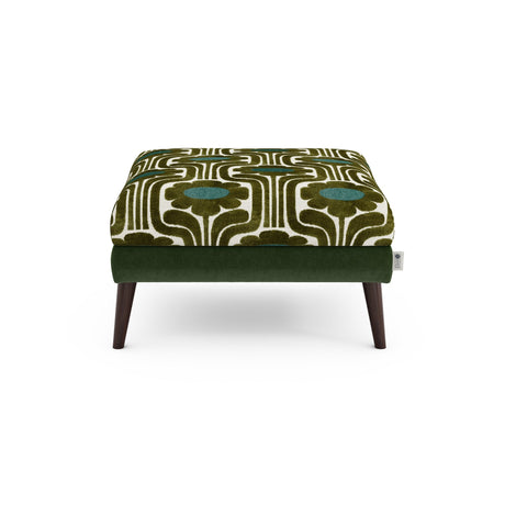 Orla Kiely Flynn Footstool from Amos Lighting + Home