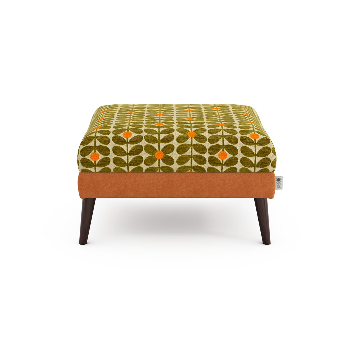 Orla Kiely Flynn Footstool from Amos Lighting + Home