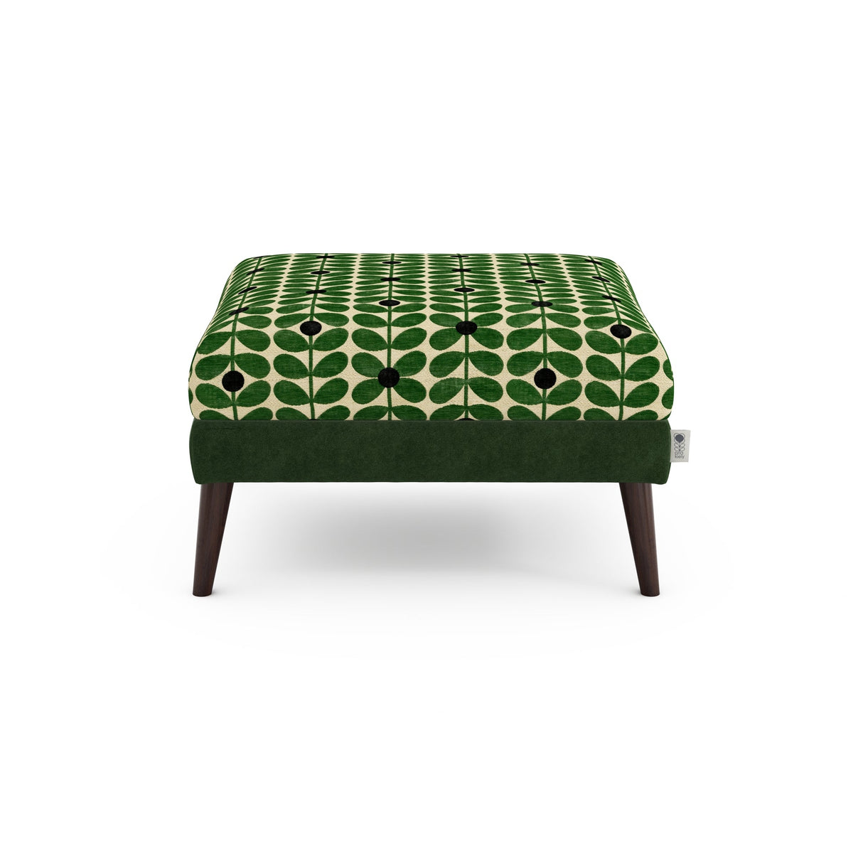 Orla Kiely Flynn Footstool from Amos Lighting + Home