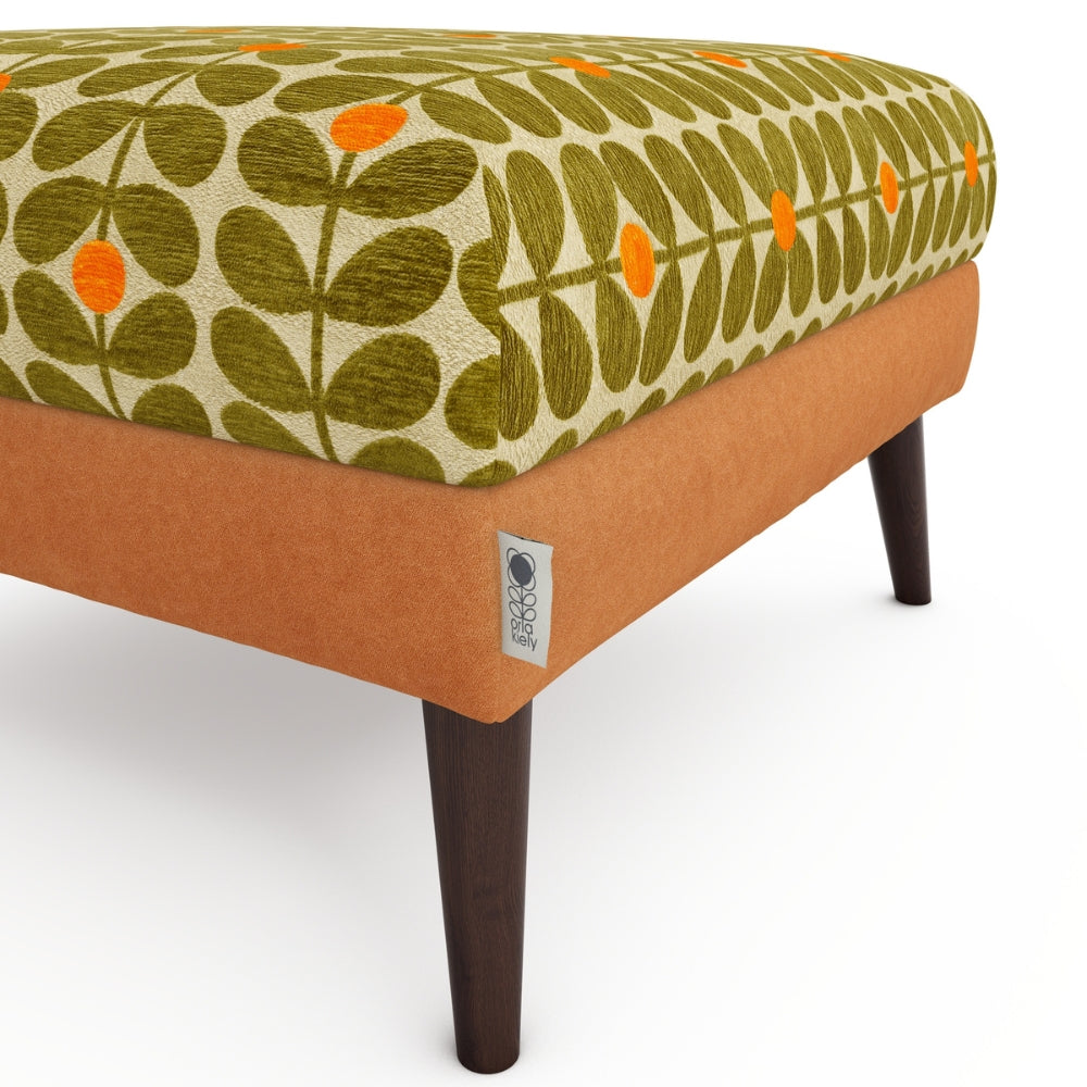 Orla Kiely Flynn Footstool from Amos Lighting + Home