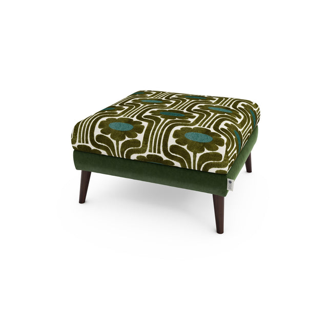 Orla Kiely Flynn Footstool from Amos Lighting + Home