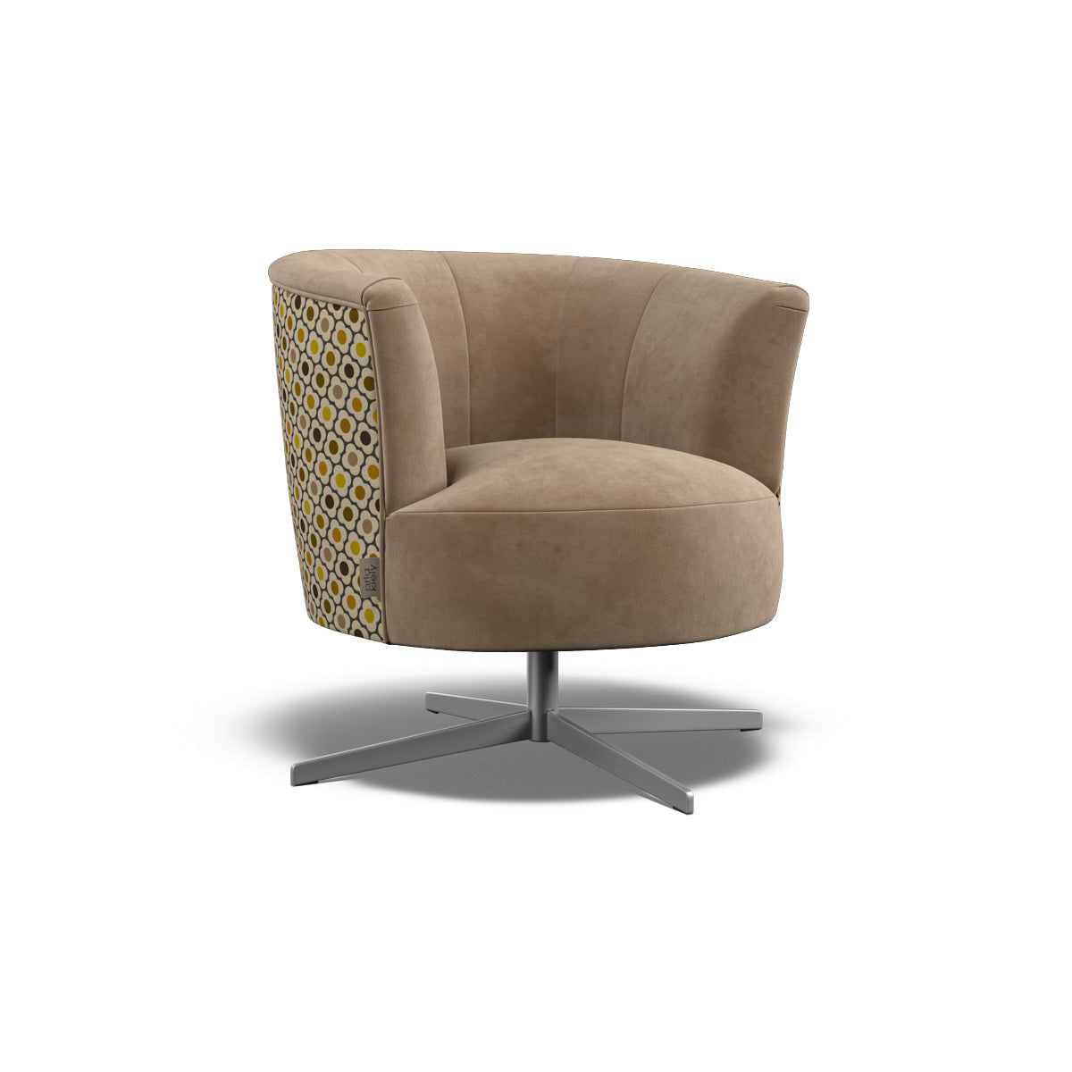 Orla Kiely Lily Swivel Armchair