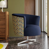 Orla Kiely Lily Swivel Armchair from Amos Lighting + Home