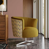 Orla Kiely Lily Swivel Armchair from Amos Lighting + Home