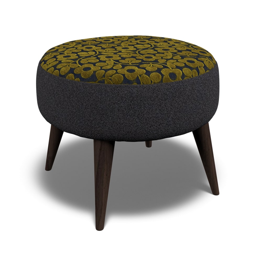 Orla Kiely Roundwood Footstool from Amos Lighting + Home