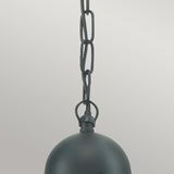 Norlys Oslo Chain Lantern Black