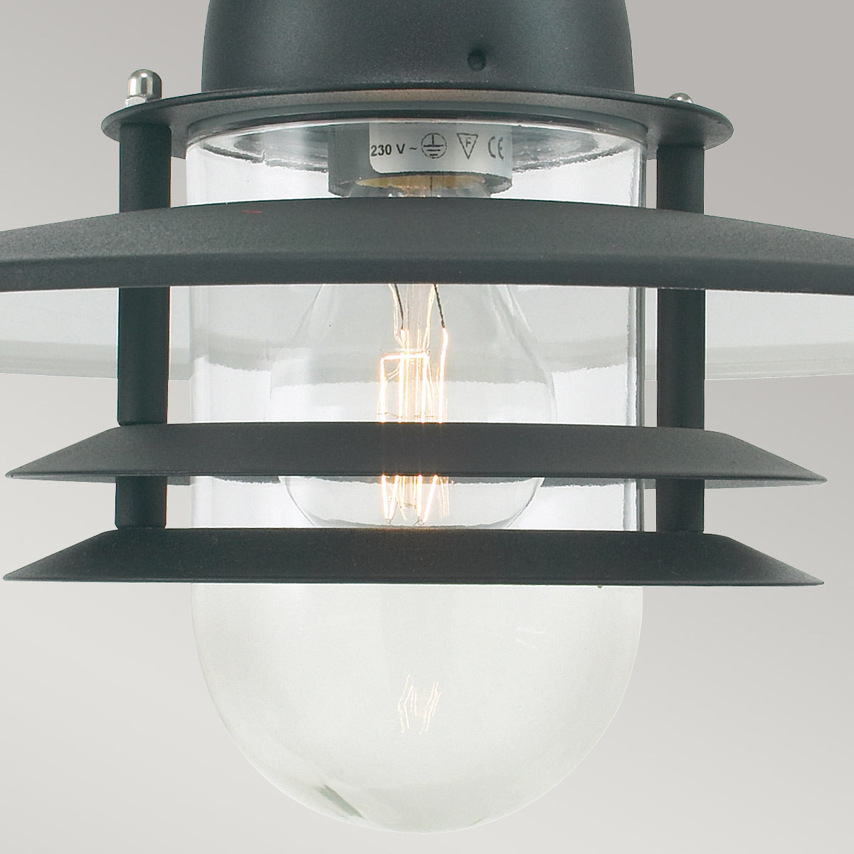 Norlys Oslo Chain Lantern Black