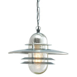 Norlys Oslo Chain Lantern Galvanised