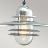 Norlys Oslo Chain Lantern Galvanised