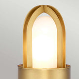 Elstead Paignton 1 Light Bollard Brass